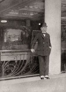 Paul Bourget, French novelist and critic, 1928