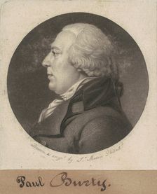 Paul Busti, 1807. Creator: Charles Balthazar Julien Févret de Saint-Mémin