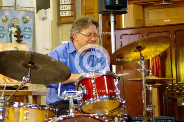 Paul Cavaciuti, Eastbourne Jazz Festival, Eastbourne, 20 Sept 2018. Creator: Brian O'Connor.