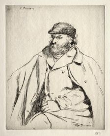 Paul Cézanne, 1874. Creator: Camille Pissarro (French, 1830-1903)
