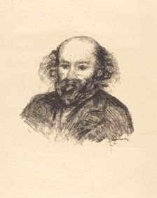 Paul Cézanne, 1902. Creator: Pierre-Auguste Renoir