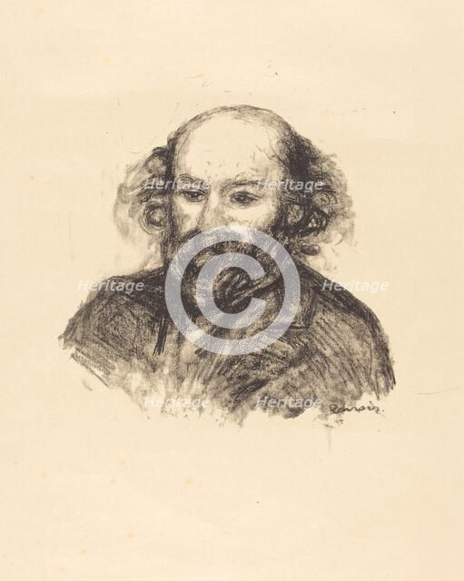 Paul Cézanne, 1902. Creator: Pierre-Auguste Renoir.