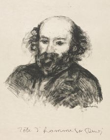Paul Cézanne, c. 1902. Creator: Pierre-Auguste Renoir (French, 1841-1919)