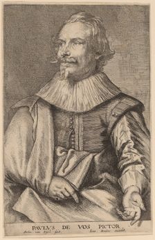 Paul de Vos, probably 1626/1641. Creator: Anthony van Dyck