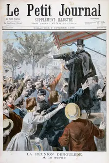 Paul Déroulède, French author and politician, 1898. Creator: F Meaulle