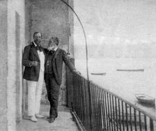 Paul Deroulede, French author and politician and Jean Mounet-Sully, French actor, 1899