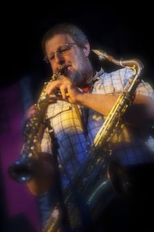 Paul Dunmall, 2009. Artist: Alan John Ainsworth