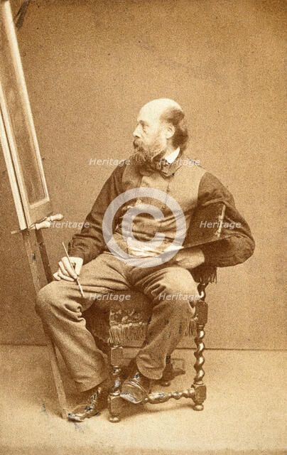 Paul Falconer Poole, late 19th century. Creator: John & Charles Watkins.