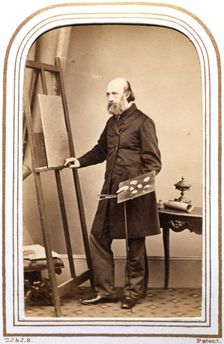 Paul Falconer Poole R.A, c1870. Creator: Maull & Polyblank