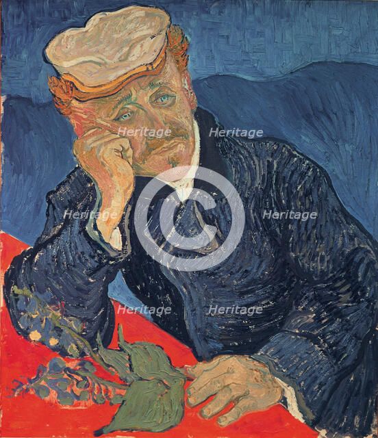 Paul Ferdinand Gachet (1828-1909), physician, Painter, engraver and French collector.