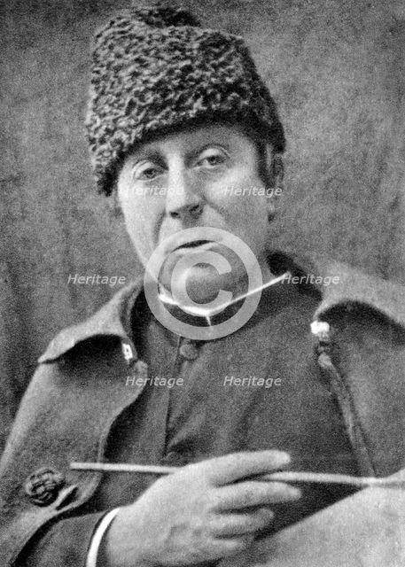 Paul Gauguin, French Post-Impressionist painter, 1888. Artist: Unknown