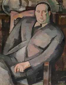 Paul-Gustave van Hecke, 1920. Creator: Henri Ramah
