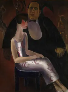 Paul-Gustave van Hecke and His Wife Norine De Schrijver, 1923. Creator: Frits van den Berghe