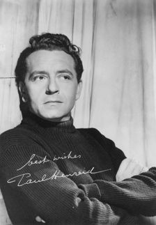 Paul Henreid (1908-1992), Austrian-born American actor and director, c1940s