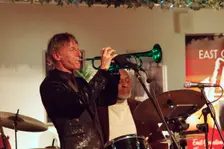 Paul Higgs, Paul Higgs Quartet, East Grinstead Jazz Club, Chequer Mead Theatre, West Sussex, 2025. Creator: Brian O'Connor