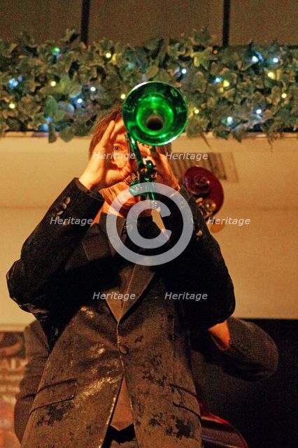 Paul Higgs, Paul Higgs Quartet, East Grinstead Jazz Club, Chequer Mead Theatre, West Sussex, 2025. Creator: Brian O'Connor.