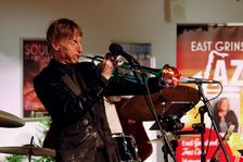 Paul Higgs, Paul Higgs Quartet, East Grinstead Jazz Club, Chequer Mead Theatre, West Sussex, 2025. Creator: Brian O'Connor