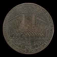 Paul II (Pietro Barbo, 1464-1471), Pope 1464, in Public Consistory [obverse], probably 1466/1467. Creator: Unknown