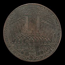 Paul II (Pietro Barbo, 1464-1471), Pope 1464, in Public Consistory [obverse], probably 1466/1467. Creator: Unknown