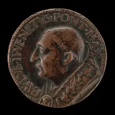 Paul II (Pietro Barbo, 1417-1471), Pope 1464 [obverse], 1465. Creator: Unknown