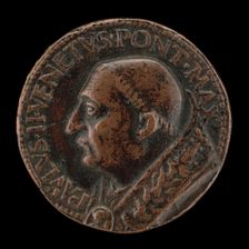 Paul II (Pietro Barbo, 1417-1471), Pope 1464 [obverse], 1465. Creator: Unknown