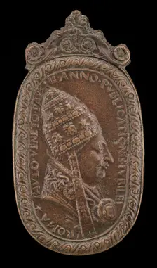 Paul II (Pietro Barbo, 1417-1471), Pope 1464 [obverse], 1470. Creator: Unknown
