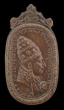 Paul II (Pietro Barbo, 1417-1471), Pope 1464 [obverse], 1470. Creator: Unknown