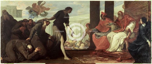  'Paul III approves the order of the Capuchins', by Sebastiano Ricci.
