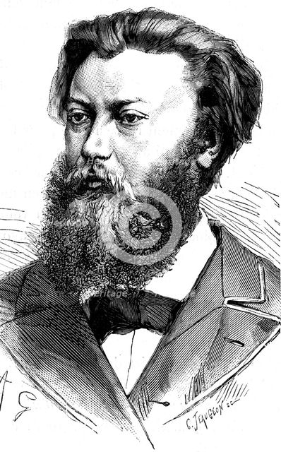 Paul Jablochkoff, Russian telegraph engineer, 1883. Creator: Unknown.