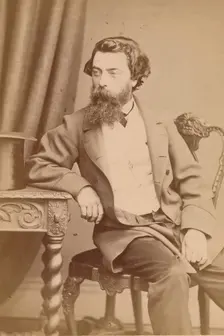 Paul Jacob Naftel, 1860s. Creator: John & Charles Watkins