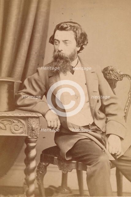 Paul Jacob Naftel, 1860s. Creator: John & Charles Watkins.