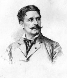 Paul Jacques Aime Baudry c1880-83. Creator: Paul Adolphe Rajon