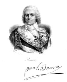 Paul Jean Francois Nicolas, Comte de Barras (1755-1829), French revolutionary