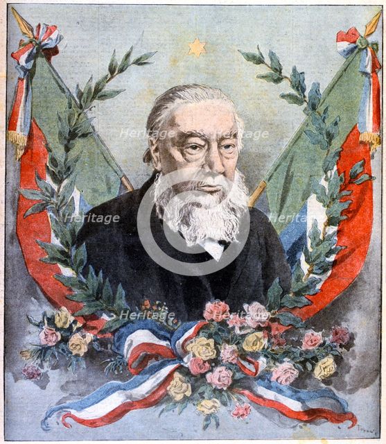 Paul Kruger, South African politician, c1900. Artist: Anon