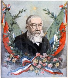 Paul Kruger, South African politician, c1900. Artist: Anon