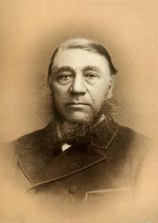 Paul Kruger, President of the Transvaal Republic 1900. Creator: Elliott & Fry