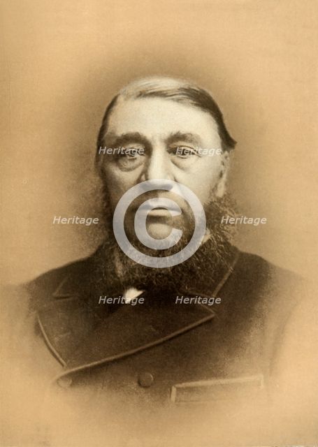 'Paul Kruger, President of the Transvaal Republic', 1900. Creator: Elliott & Fry.