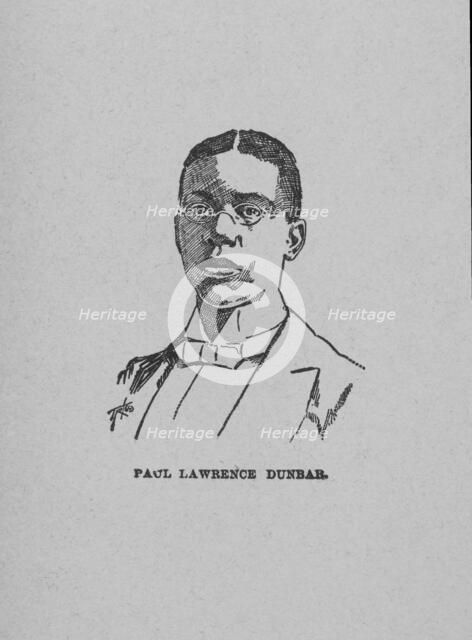 Paul Lawrence Dunbar, 1897. Creator: Unknown.