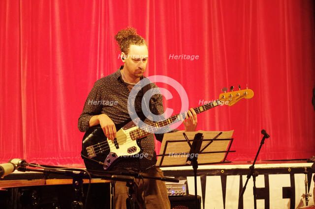 Paul Michael, Byron Wallen 4 Corners, Battle Jazz Festival, Battle, East Sussex, July 2023. Creator: Brian O'Connor.