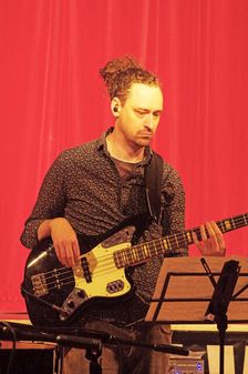 Paul Michael, Byron Wallen 4 Corners, Battle Jazz Festival, Battle, East Sussex, July 2023. Creator: Brian O'Connor