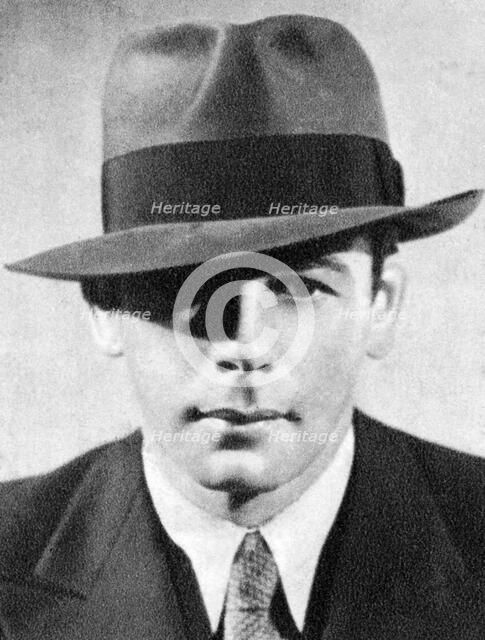 Paul Muni, American film actor, 1934-1935. Artist: Unknown