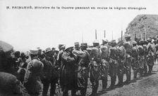 Paul Painlevé reviewing French Foreign Legion troops, Morocco, c1926