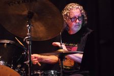 Paul Robinson, Rachel Sutton Quartet, Verdict Jazz Club, Brighton, East Sussex, 24 Sept 2022. Creator: Brian O'Connor