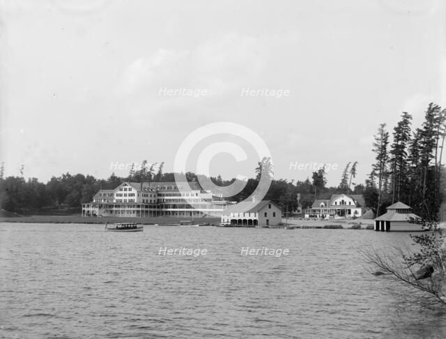 Paul Smith's from island, Lower St. Regis Lake, Adirondack Mtns., N.Y., between 1900 and 1910. Creator: Unknown.