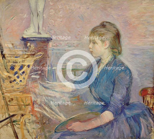 Paule Gobillard painting, 1887. Artist: Morisot, Berthe (1841-1895)