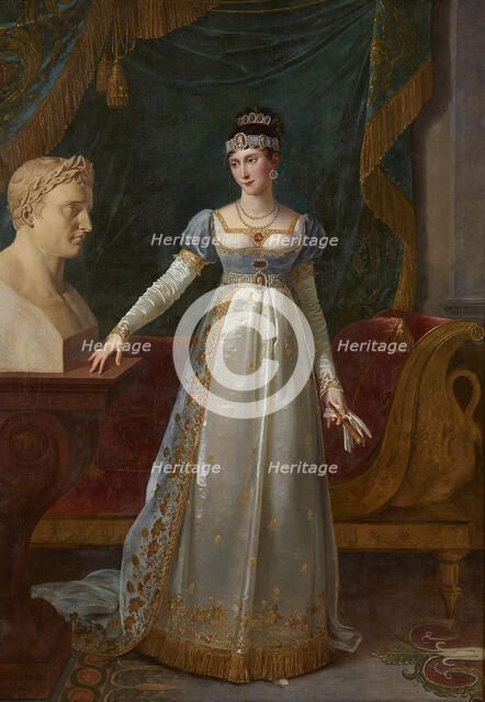 Pauline Bonaparte, Princess Borghese, Duchess of Guastalla (1780-1825), 1806.