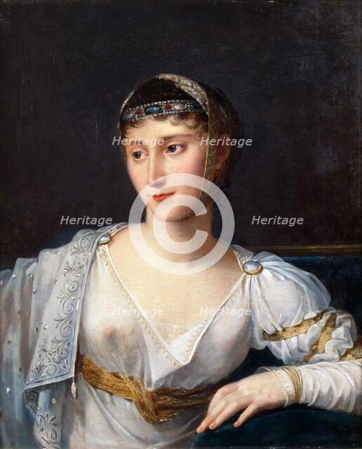 Pauline Bonaparte, Princess Borghese, Duchess of Guastalla (1780-1825). Artist: Lefévre, Robert (1756-1830)