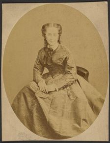 Pauline de Metternich nee Pauline Sander, about 1860. Creator: Alphonse J. Liébert