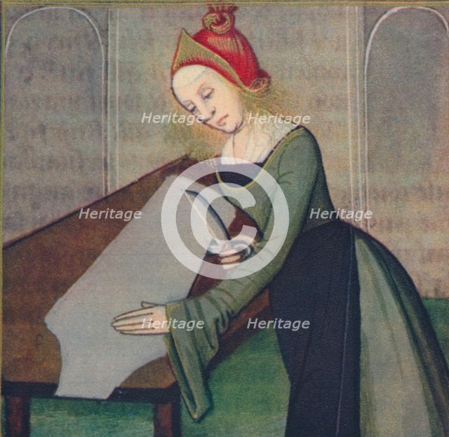 'Pauline - Femme Romaine', 1403, (1939). Artist: Master of Berry's Cleres Femmes.