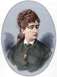 Pauline Lucca, 1878. Creator: Unknown